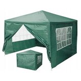 Multi Garden komercijalni vrtni paviljon šator – 3 × 3 m, 4 zida, zeleni | shoptok.hr
