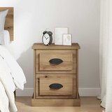  Noćni ormar s ladicama Umjetnički hrast 39 x 39 x 47.5 cm | shoptok.hr