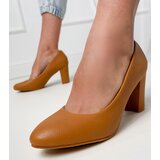 D/CEO Beige classic patent stiletto pumps Spenny Cijene