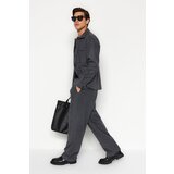 Trendyol Gray Men's Wide Leg Cachet Trousers | shoptok.hr