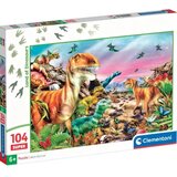 Clementoni Dežela dinozavrov 104-delna Super sestavljanka - | Shoptok.si