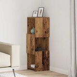  Kutni ormarić Staro drvo 30,5x30x95cm Konstruirano drvo | shoptok.hr