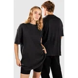 Washed Rib T-shirt black