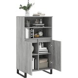  Visoka komoda siva sonome 60x36x110 cm od konstruiranog drva | Eponuda.com