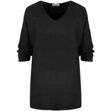 Pri Classic, warm women's V-neck sweater ROSALIA | shoptok.hr