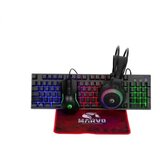 Tast+Mis+Slusalice+Podloga USB MARVO LOOT 40 CM416