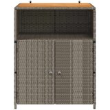  Cabinet s policom Siva 70 x 50 x 87 cm Poliester i Roly Rattan - Siva | shoptok.hr