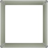  Povišena vrtna gredica antracit 100x100x77 cm pocinčani čelik | shoptok.hr