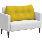  Jastuk za leđa Žuta 100 x 24 x 50 cm Baršun | shoptok.hr