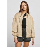 UC Ladies Ladies Recycled Oversized Light Bomber Jacket unionbeige