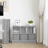  Kreveta s ladicama Siva Sonoma 73,5 x 22,5 x 53,5 cm | shoptok.hr