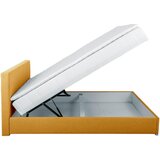 CARRYHOME POSTELJA Z VZMETNICO 120 cm x 200 cm , tekstil barve karija | Shoptok.si