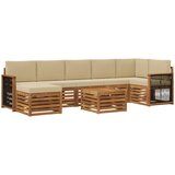  Set vanjskih sofa 7 kom. Prirodna | shoptok.hr