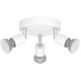 Eglo Okrogli stropni reflektor Stecci-E (15 W, Ø x V: 14 x 7,5 cm, Bela, GU10) | Shoptok.si