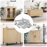  Vijak za zaključavanje Jednobojno 2647 pcs Srebrno Čelik | shoptok.hr