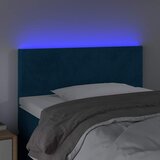  LED uzglavlje tamnoplavo 80 x 5 x 78/88 cm bar&amp;scaron;unasto Slike