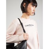 Calvin Klein Jeans Majica pastelno roza / črna | Shoptok.si