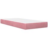  Okvir kreveta s madracem Ružičasta 80 x 200 cm Baršun | shoptok.hr