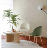 Livetastic STOL, les, kovina, tekstil zelena | Shoptok.si