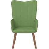  Stolica za opuštanje svjetlozelena baršunasta | shoptok.hr
