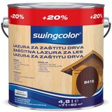 SWINGCOLOR Tankoslojna lazura za zaščito lesa (palisander, 4,8 l) Cene