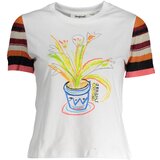 Desigual SHORT SLEEVE T-SHIRT WOMEN WHITE Cijene