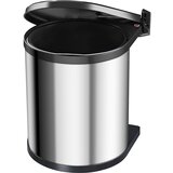 Hailo Koš za smeti za omaro Compact-Box vel. M 15 L nerjaveče jeklo | Shoptok.si