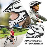 ROCKBROS dječja biciklistička kaciga s odvojivom čeljusti TT-32WB-S bijela | shoptok.hr