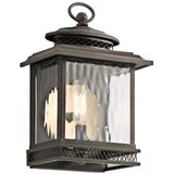 Elstead Lighting Elstead Kichler Pettiford Majhna vgradna stenska svetilka 1x E14, starinska bronasta, (22100062) | Shoptok.si