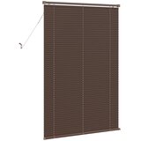  Venecijanska roleta Tamno smeđa s uzorkom 150 x 70 cm PVC | shoptok.hr
