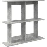 Zidna polica Zidna montaža Siva Sonoma 80 x 20 x 75 cm - Siva Sonoma 80 x 20 x 75 cm | shoptok.hr