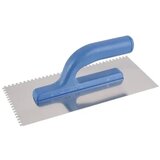  Zidarska gladilica (D x Š: 280 x 130 mm, Nehrđajući čelik, Raspored zuba: 4 x 4 mm) Cijene
