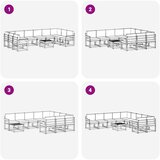 Set vanjskih sofa 11 kom. Prirodna i antracit | shoptok.hr