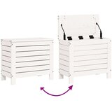  7-dijelni set vrtnih sofa bijeli od masivne borovine | shoptok.hr