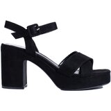 Shelvt Women's suede stiletto sandals | Shoptok.si