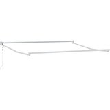 Nadstrešnica Bijelo 3 x 2 5 m Metal | shoptok.hr