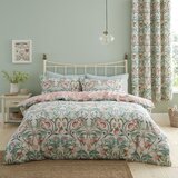 Catherine Lansfield Zelena/ružičasta posteljina za bračni krevet/za produženi krevet 230x220 cm Clarence Floral – | shoptok.hr