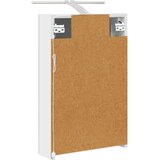  Kopalniška ogledalna omara z LED lučmi Bela 40 x 10,5 x 60,5 cm, (5000233121) | Shoptok.si