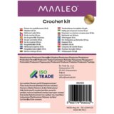 Maaleo set za heklanje i pletenje s 21 iglom i pređom, 58 dijelova | shoptok.hr