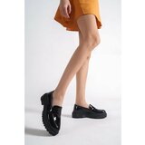 Capone Outfitters Loafer Shoes - Black - Block Cene