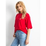 BASIC Feel Good Blouse-RV-BZ-4840.38P-red | Shoptok.si