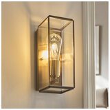  Endon 119144 - Zidna svetiljka HAMMOND 1xE27/10W/230V mesing | Eponuda.com