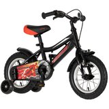 Visitor bicikl kids redstriker 12" 8" v-brake kontra 95-115cm (12") crno crveni 1120130 Cene