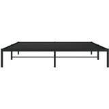 Metalni okvir za krevet crni 180x200 cm | Shoptok.si