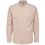 Selected Noos Regrick Oxford Shirt - Shadow Gray Ružičasta Cijene