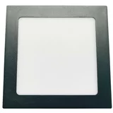 Ferotehna Vgradni LED panel Slim (12 W, 900 lm, 4000 K, 17 x 17 cm, antracit)