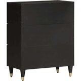  Stranska omarica 60x33x75 cm trden mangov les | Shoptok.si
