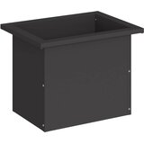  Vrtna posuda za sadnju s LED svjetlom Crna 30 x 40 x 30 cm Slike
