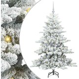  Umjetno božićno drvce s nogom Bijelo 150 cm PVC i čelik | shoptok.hr