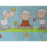 Posteljina 160x110cm (set posteljine) green sheep Cene